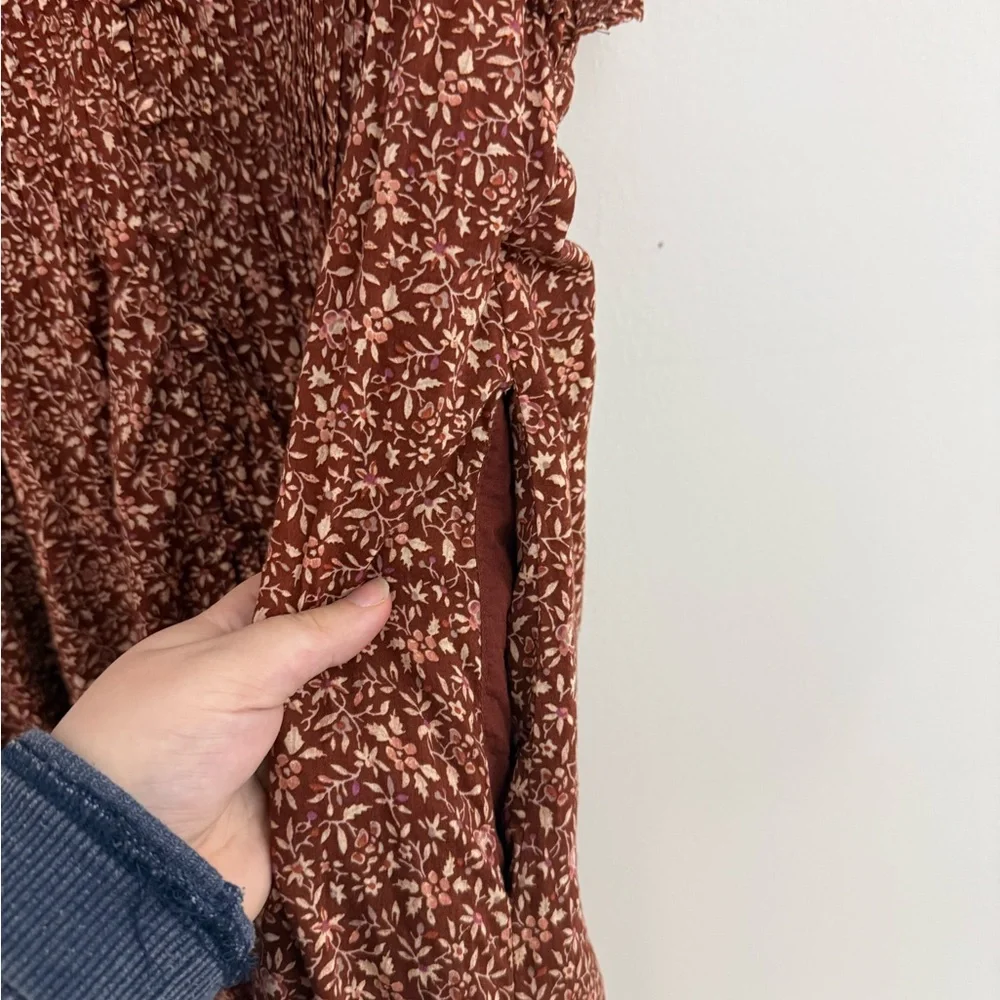 Madewell Pintuck Florentine Floral Mini Dress - Picture 9 of 11